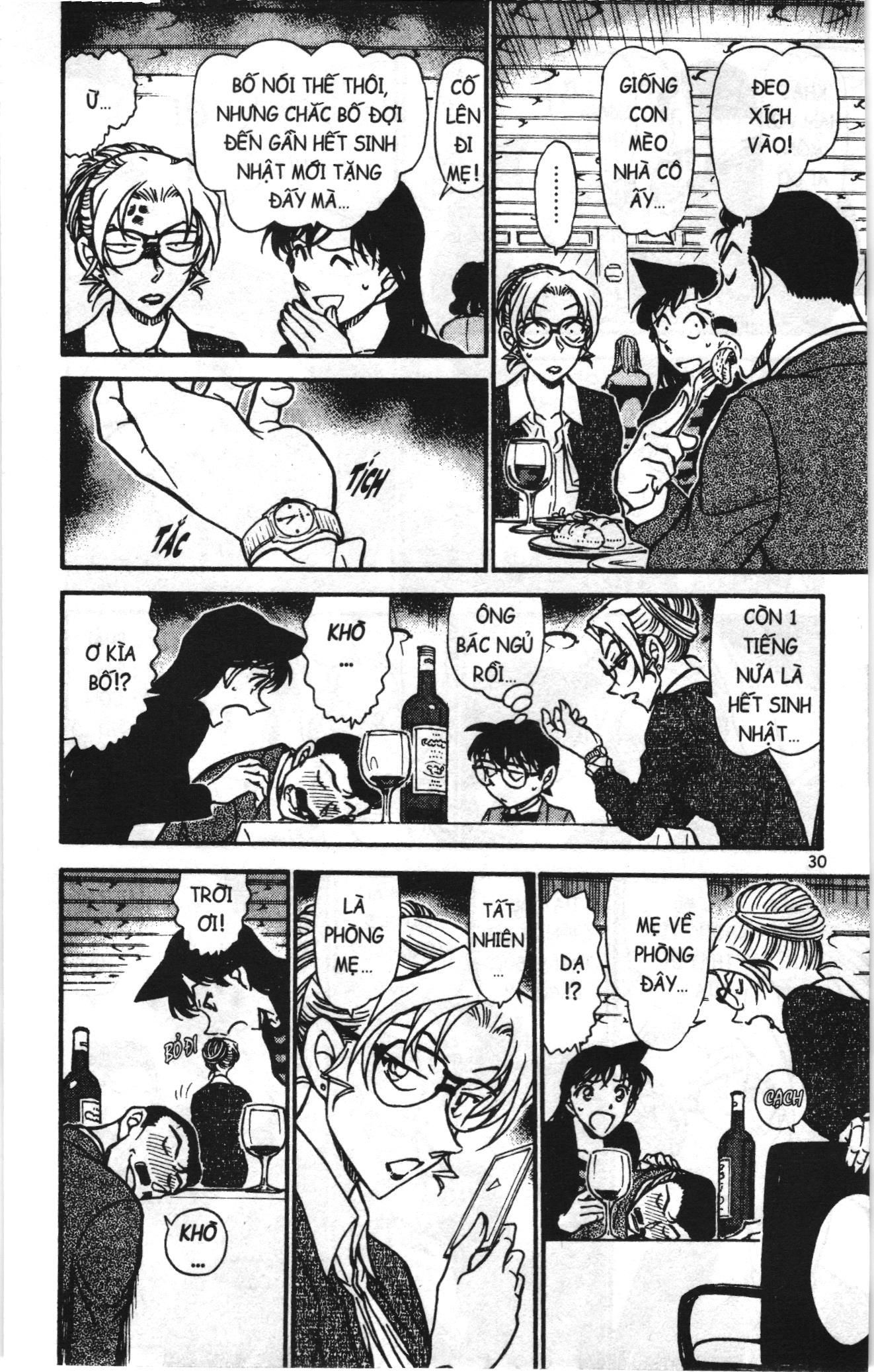 Thám tử lừng danh Conan Loạt truyện tranh: Chapter 721