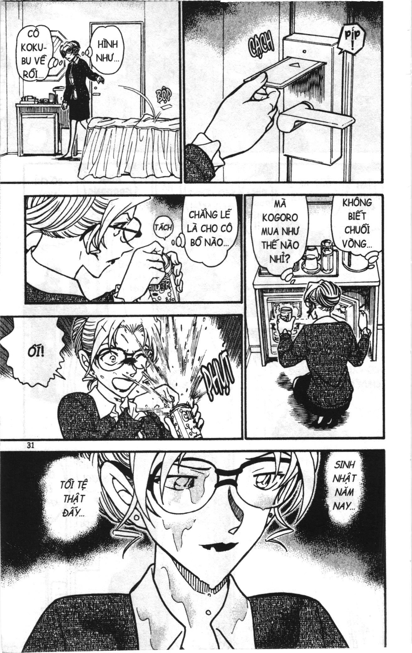 Thám tử lừng danh Conan Loạt truyện tranh: Chapter 721