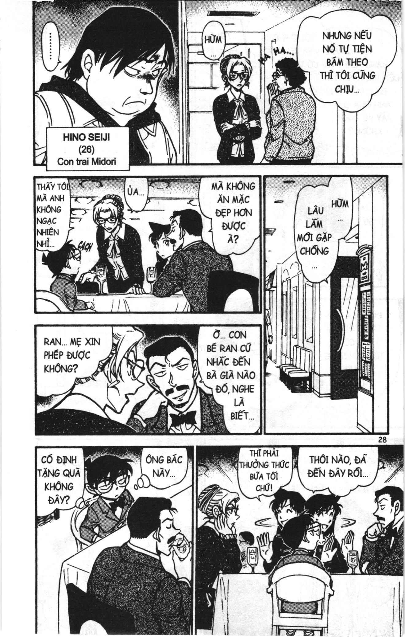 Thám tử lừng danh Conan Loạt truyện tranh: Chapter 721