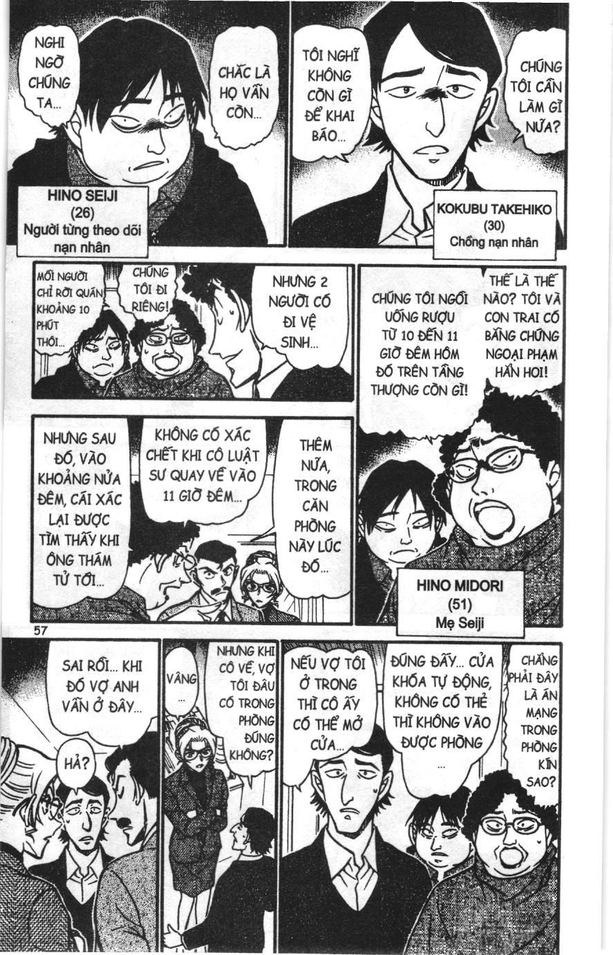 Thám tử lừng danh Conan Loạt truyện tranh: Chapter 723