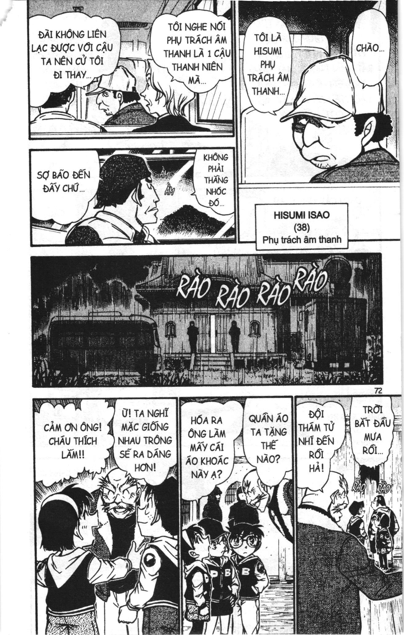 Thám tử lừng danh Conan Loạt truyện tranh: Chapter 724