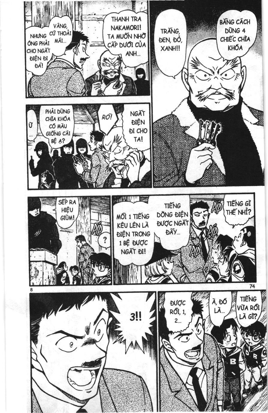Thám tử lừng danh Conan Loạt truyện tranh: Chapter 724