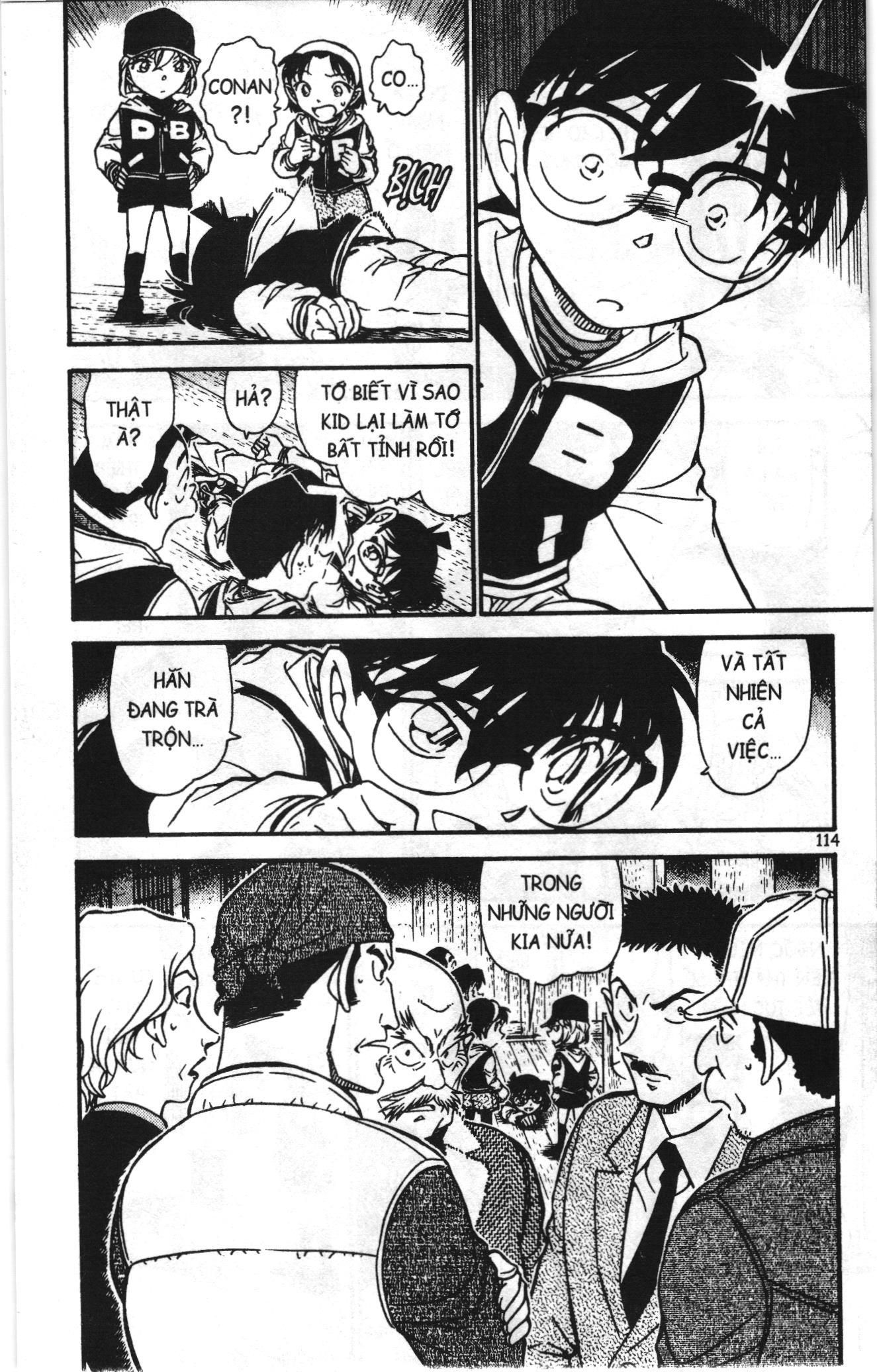 Thám tử lừng danh Conan Loạt truyện tranh: Chapter 726