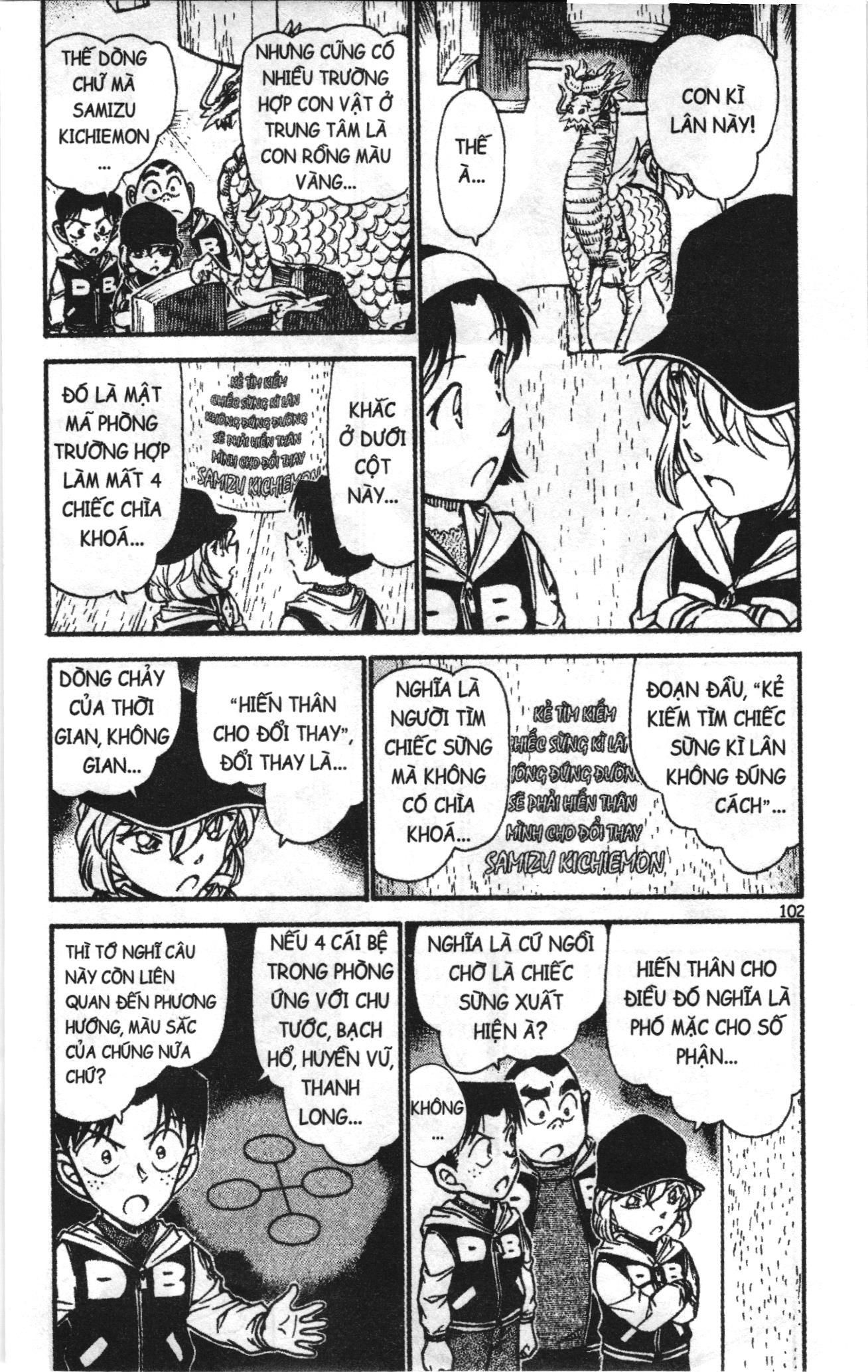 Thám tử lừng danh Conan Loạt truyện tranh: Chapter 726
