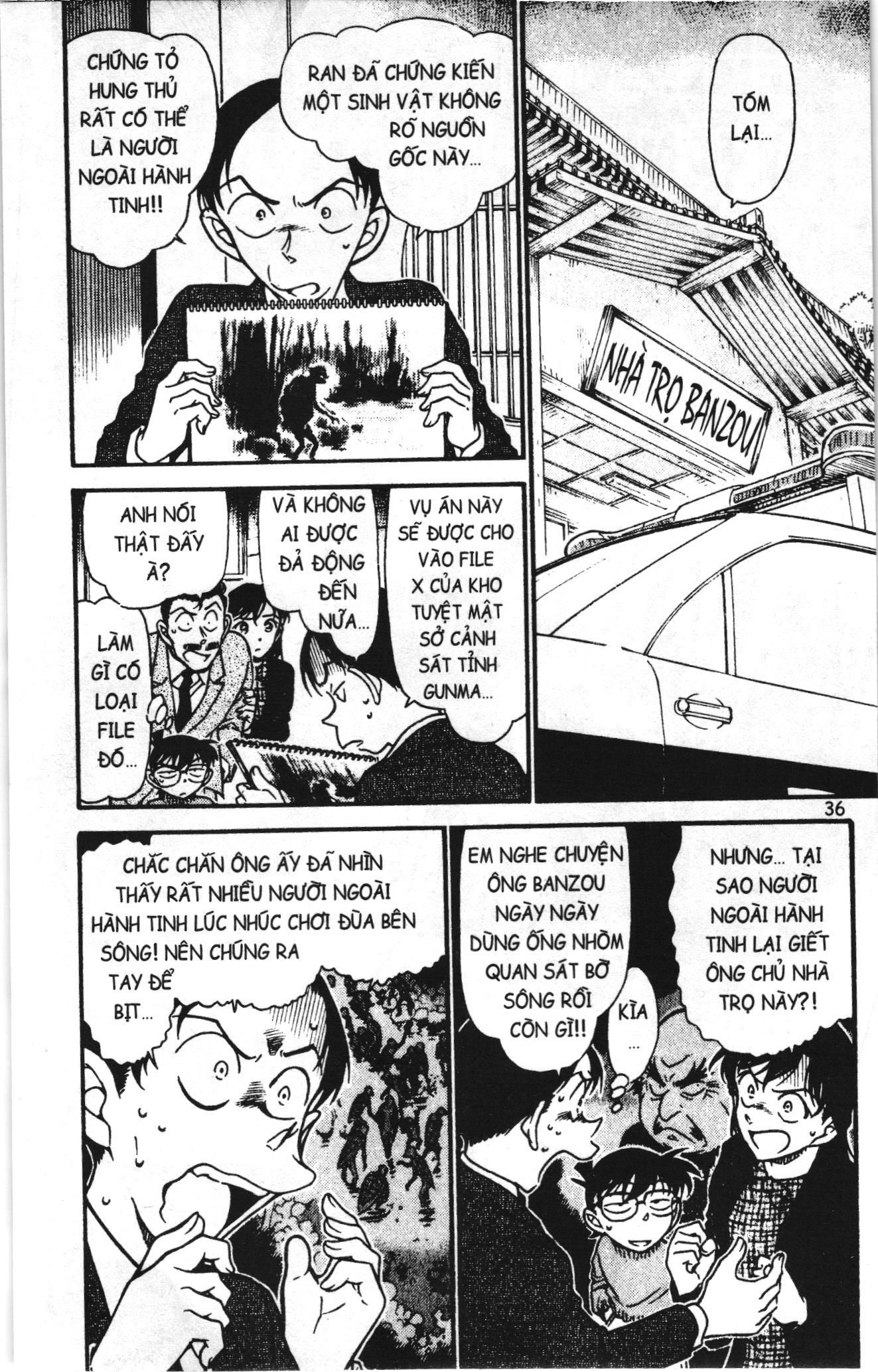 Thám tử lừng danh Conan Loạt truyện tranh: Chapter 733