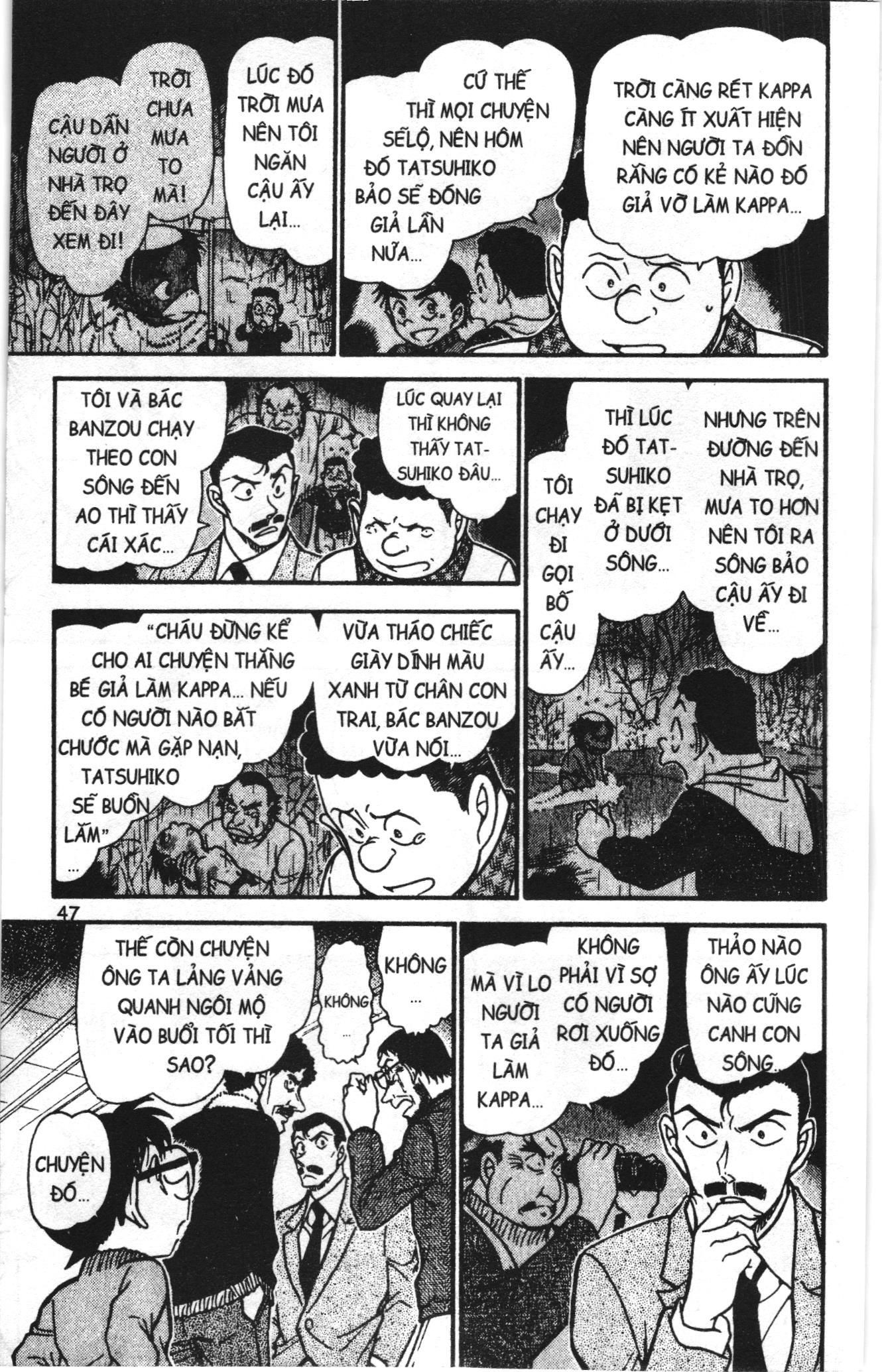Thám tử lừng danh Conan Loạt truyện tranh: Chapter 733