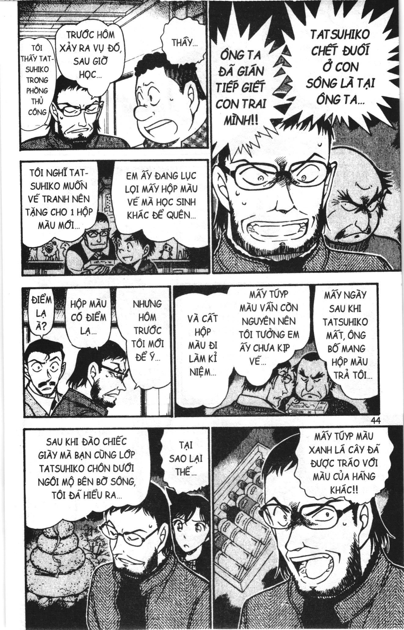 Thám tử lừng danh Conan Loạt truyện tranh: Chapter 733