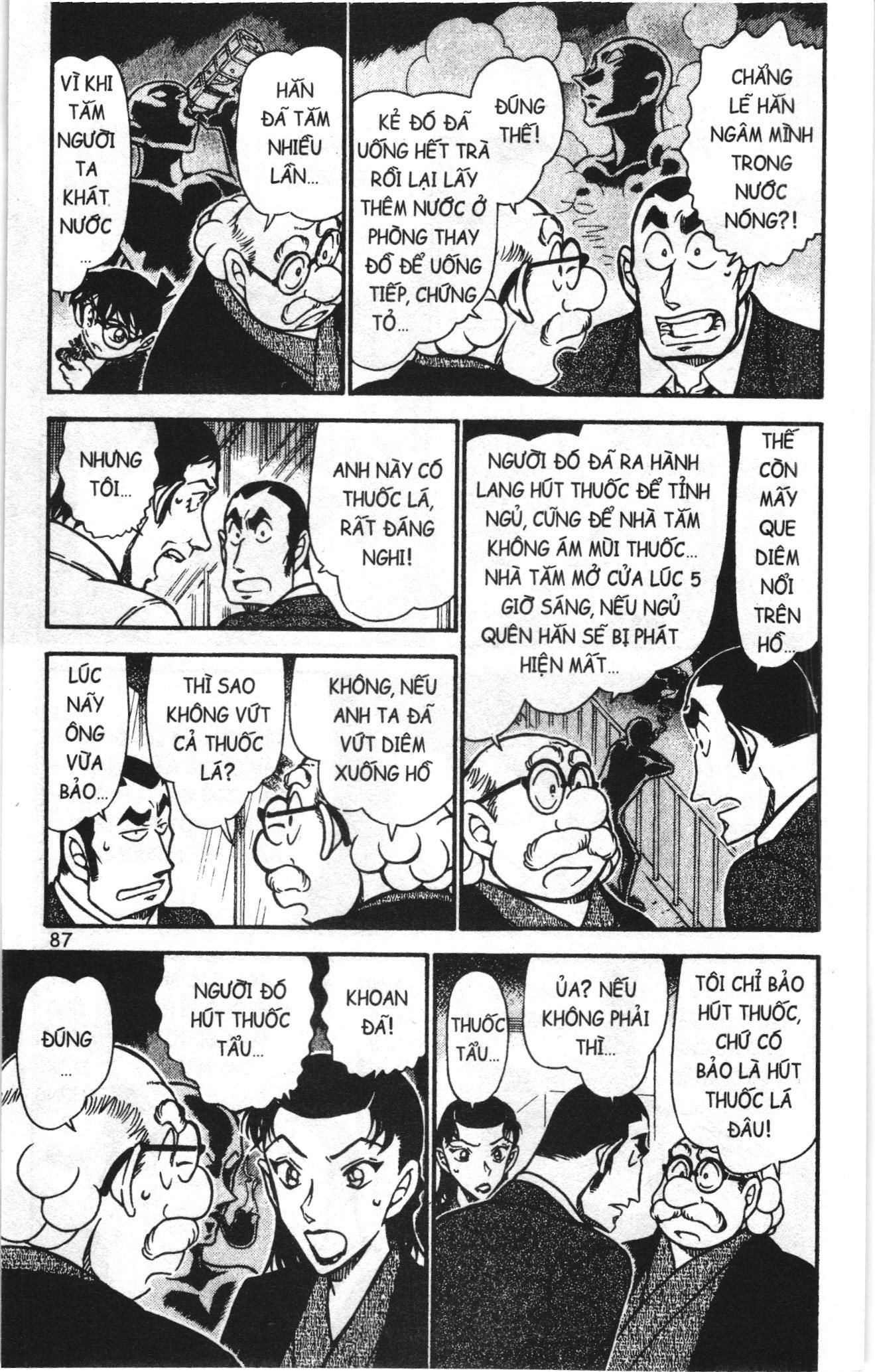 Thám tử lừng danh Conan Loạt truyện tranh: Chapter 736