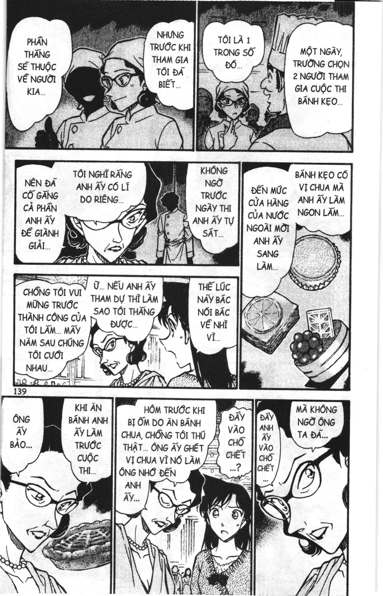 Thám tử lừng danh Conan Loạt truyện tranh: Chapter 739