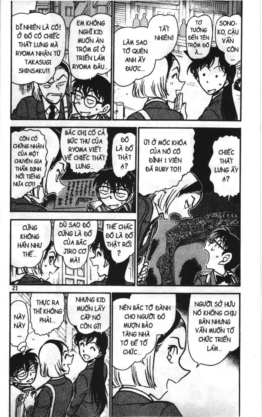 Thám tử lừng danh Conan Loạt truyện tranh: Chapter 743