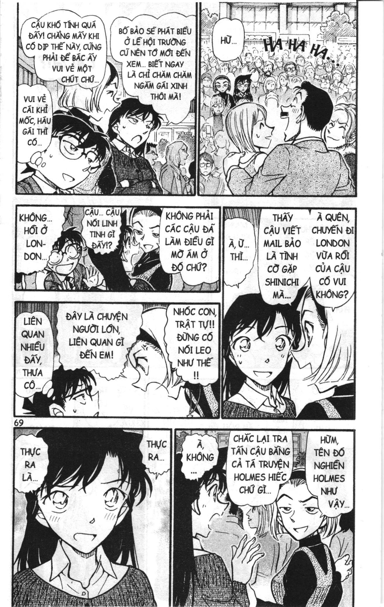 Thám tử lừng danh Conan Loạt truyện tranh: Chapter 767