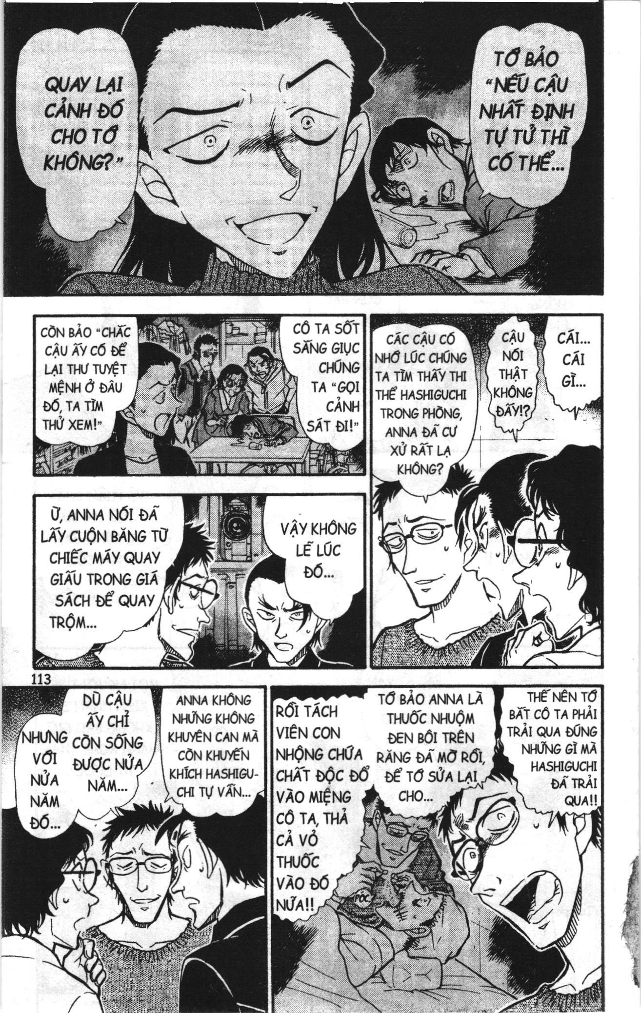 Thám tử lừng danh Conan Loạt truyện tranh: Chapter 769