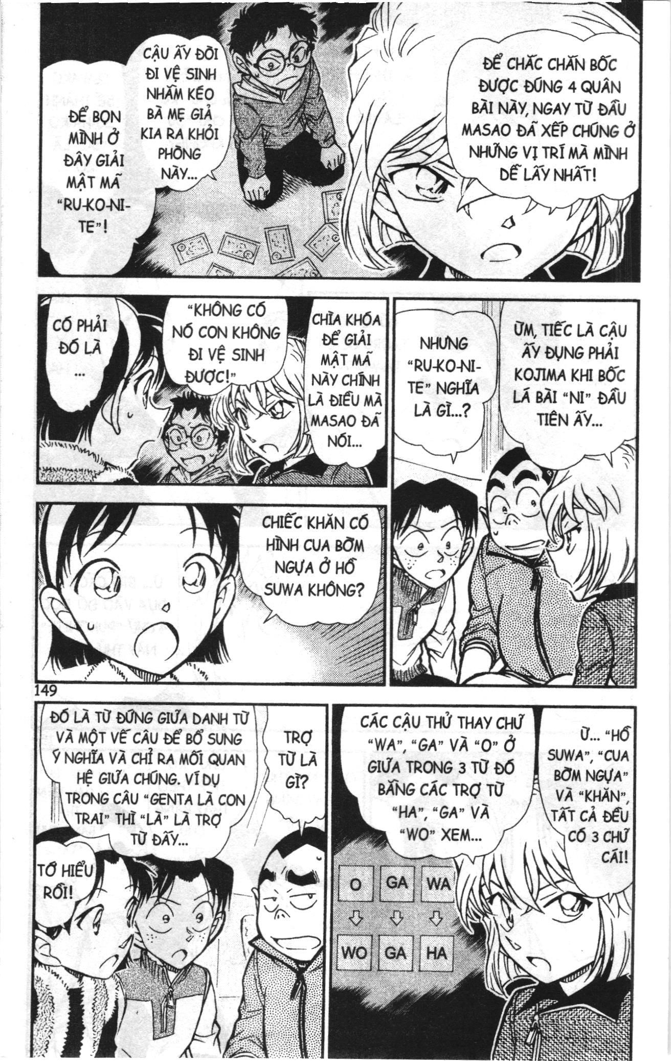 Thám tử lừng danh Conan Loạt truyện tranh: Chapter 772