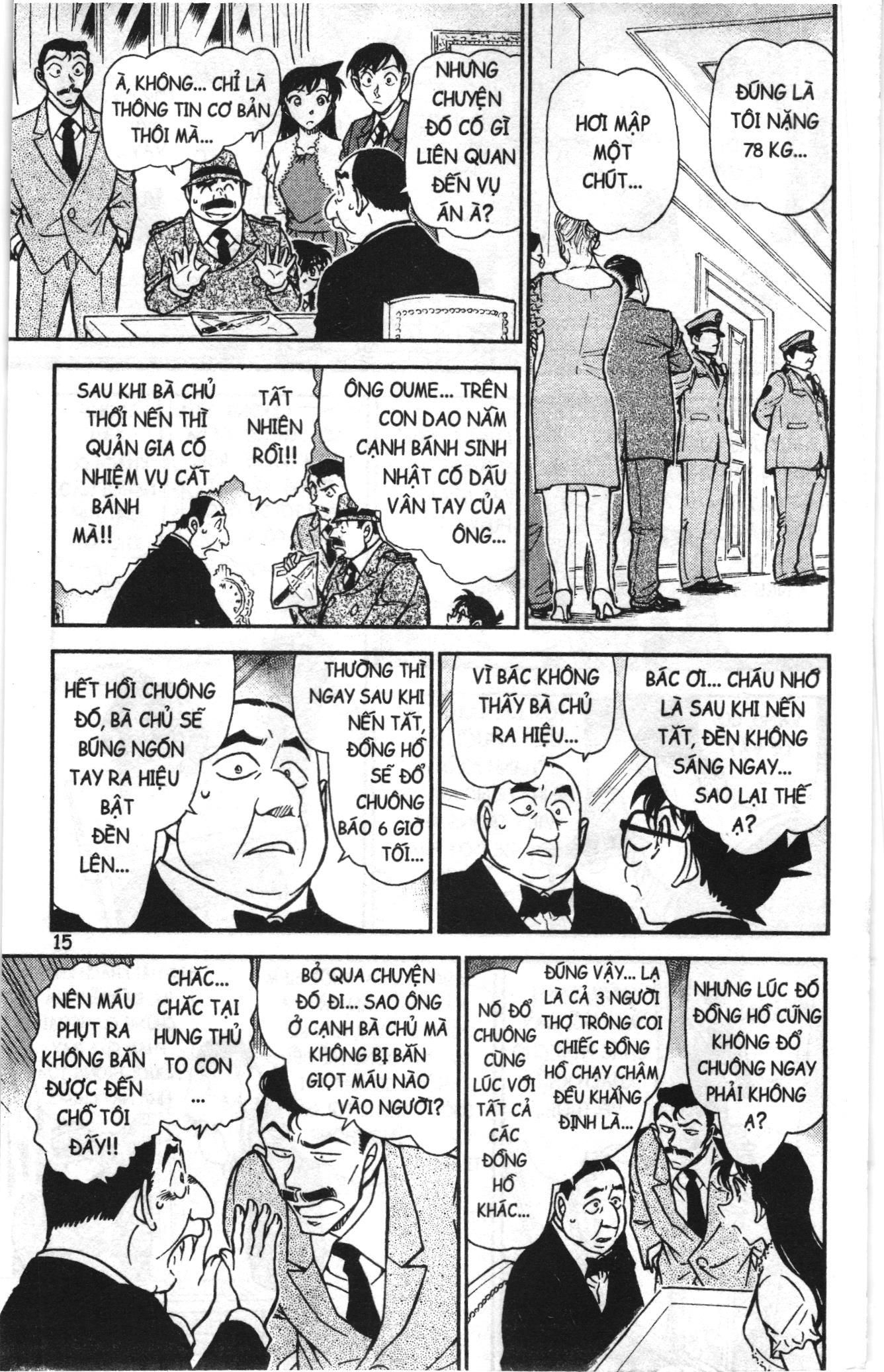 Thám tử lừng danh Conan Loạt truyện tranh: Chapter 774