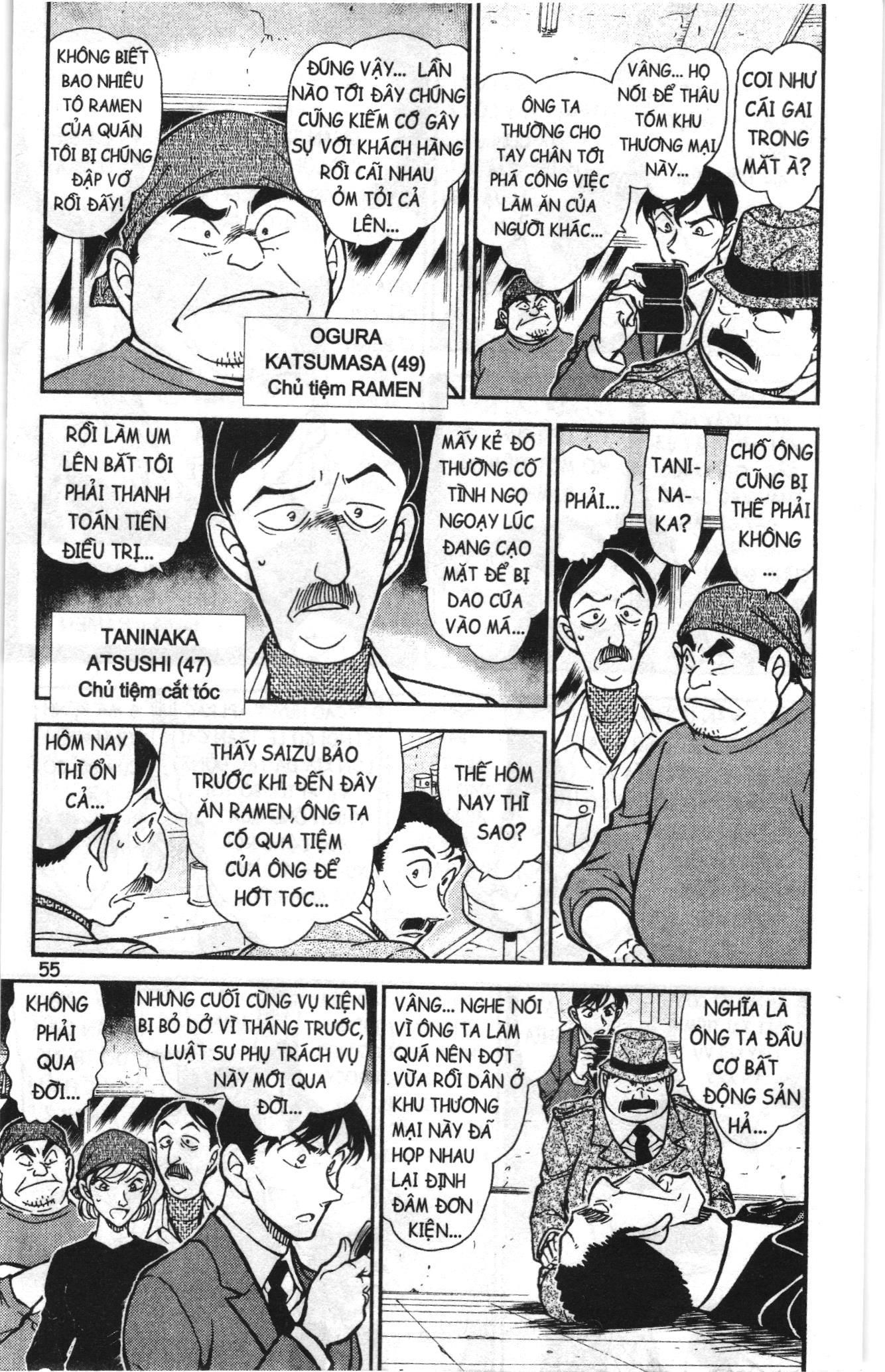 Thám tử lừng danh Conan Loạt truyện tranh: Chapter 777