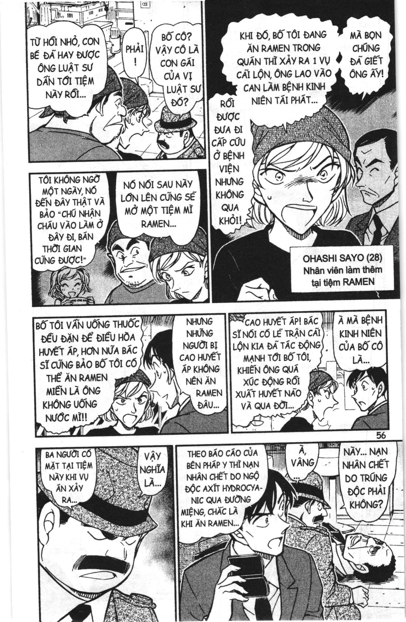 Thám tử lừng danh Conan Loạt truyện tranh: Chapter 777