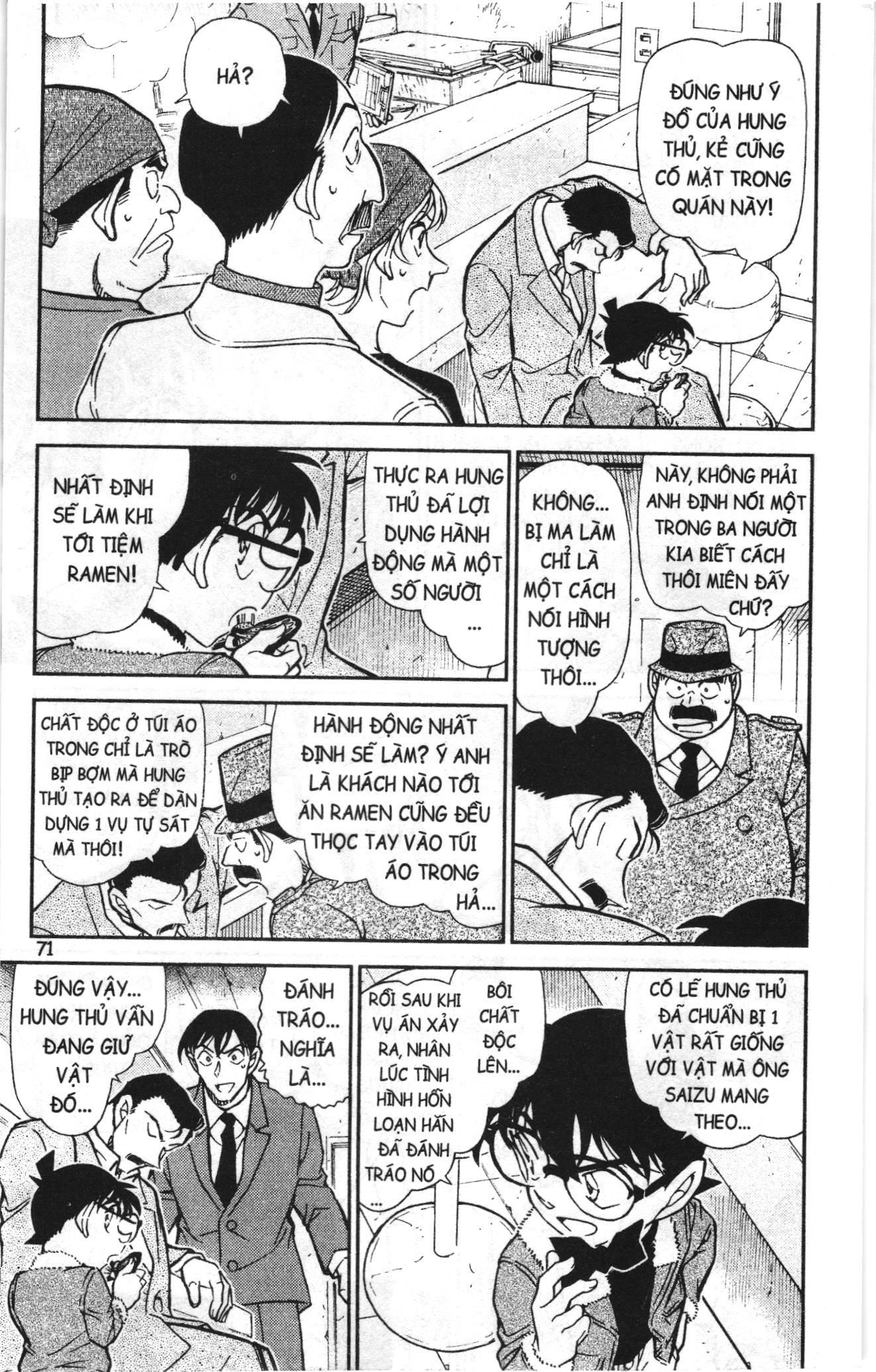 Thám tử lừng danh Conan Loạt truyện tranh: Chapter 778