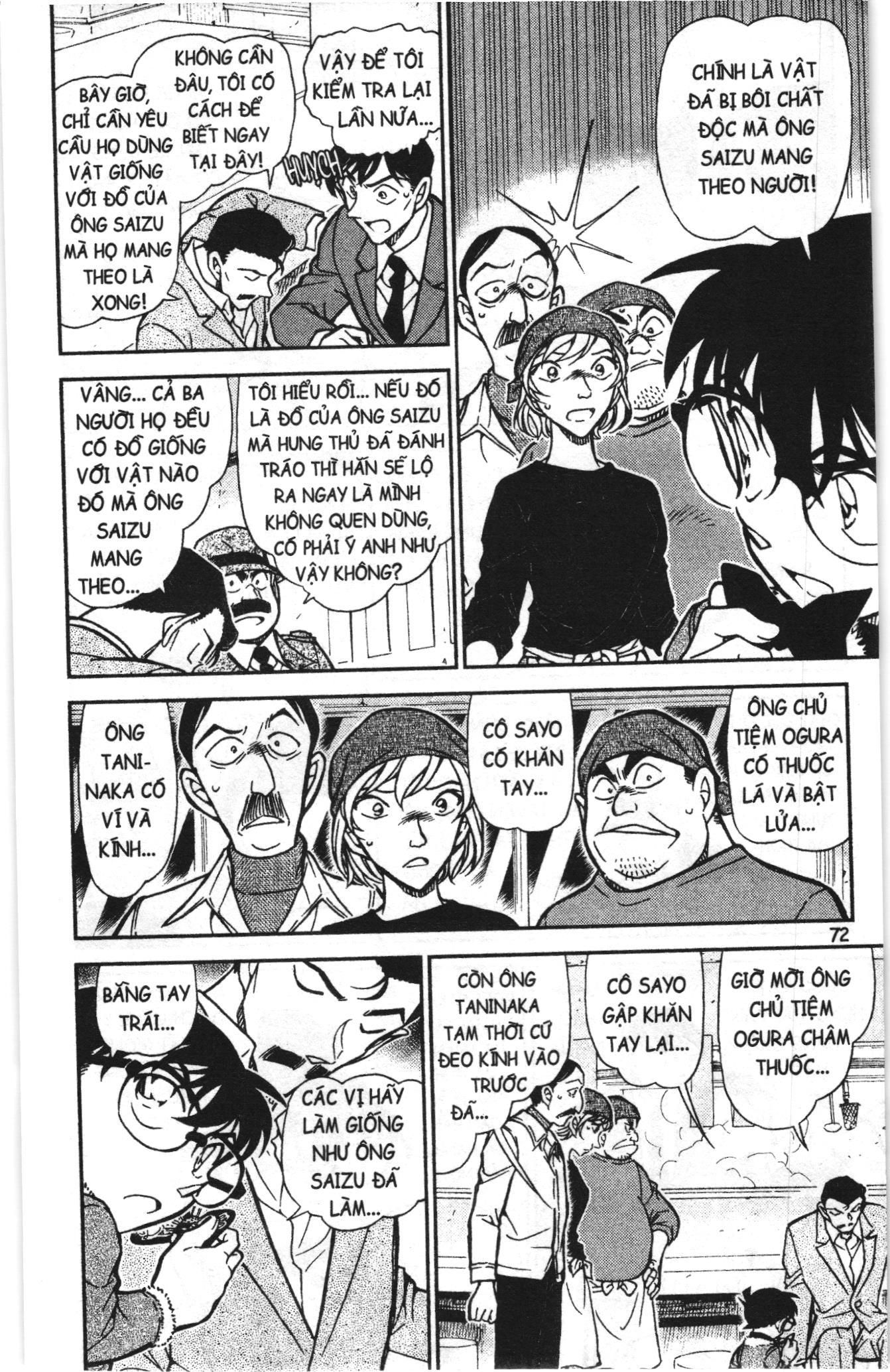 Thám tử lừng danh Conan Loạt truyện tranh: Chapter 778