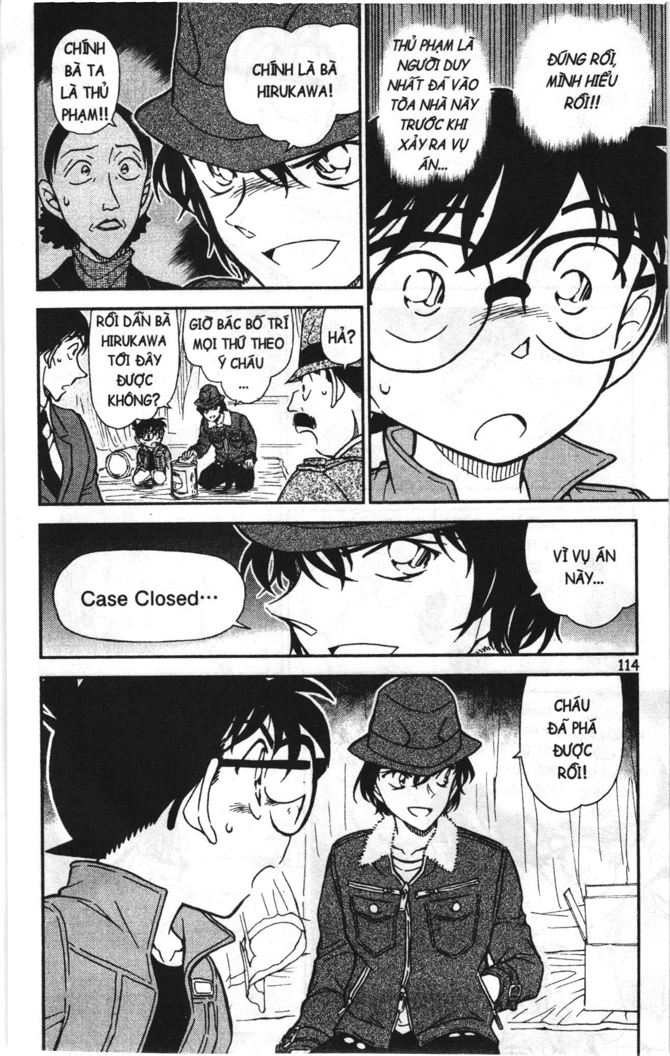Thám tử lừng danh Conan Loạt truyện tranh: Chapter 780