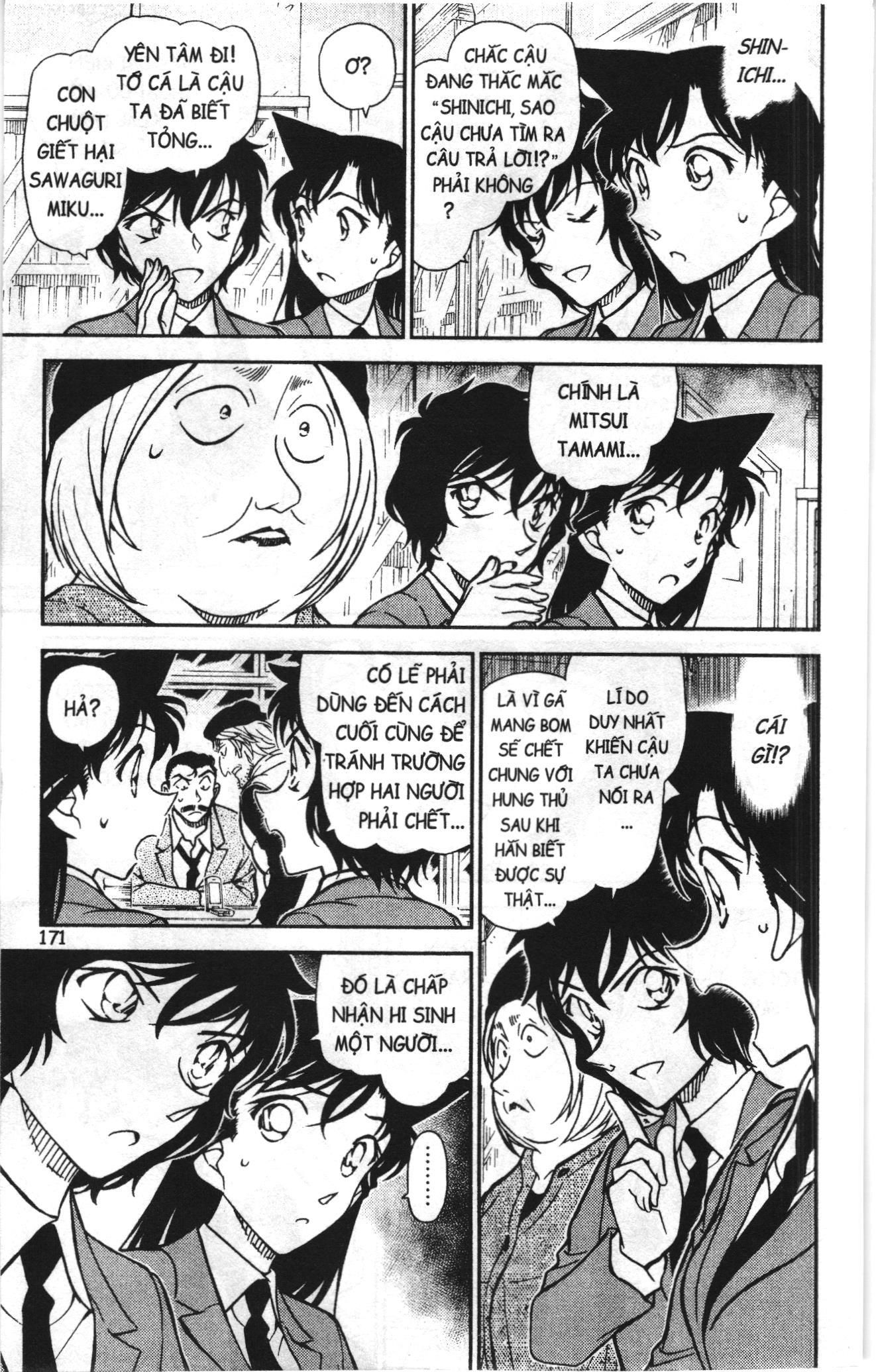 Thám tử lừng danh Conan Loạt truyện tranh: Chapter 784