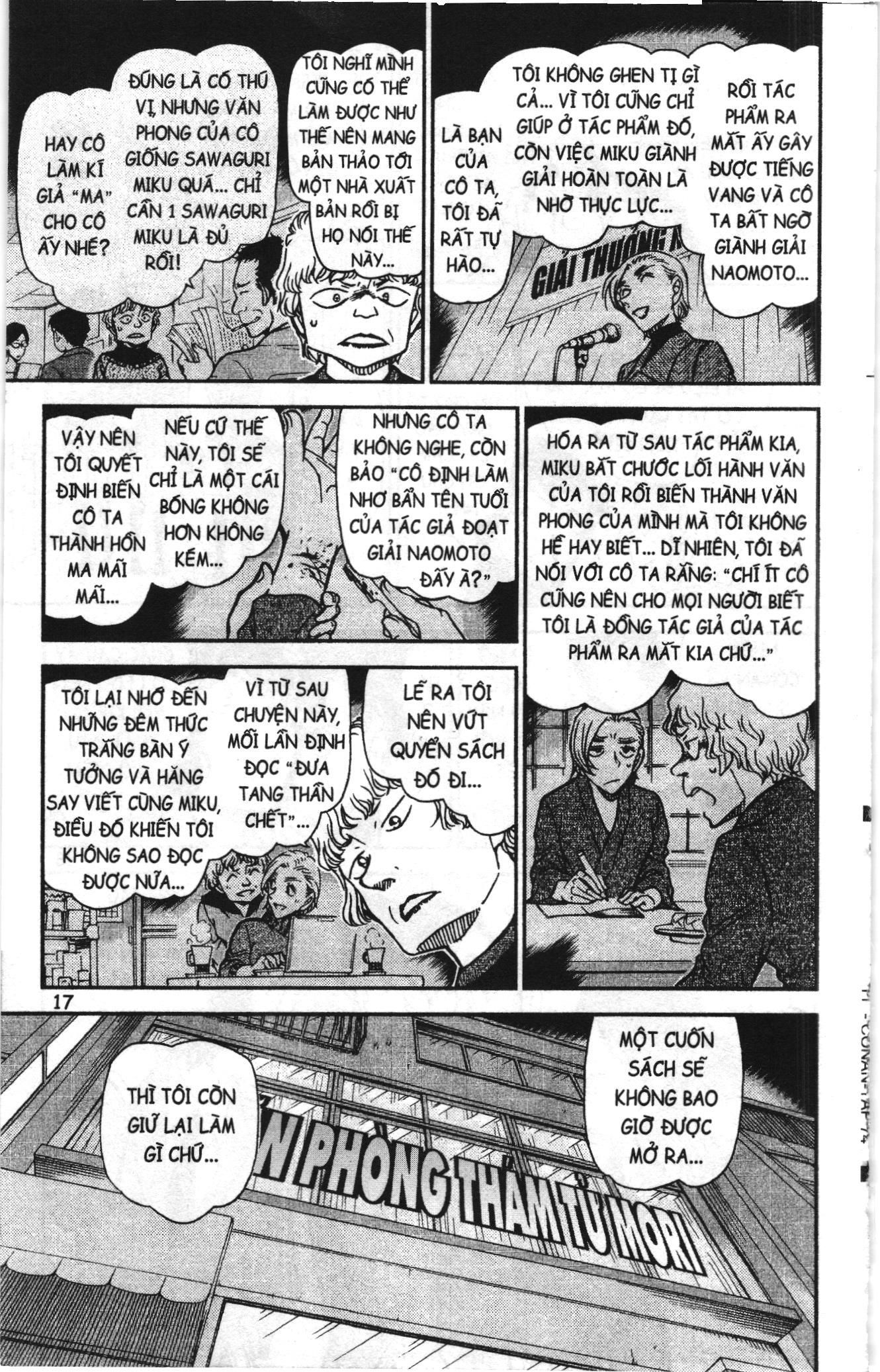 Thám tử lừng danh Conan Loạt truyện tranh: Chapter 785