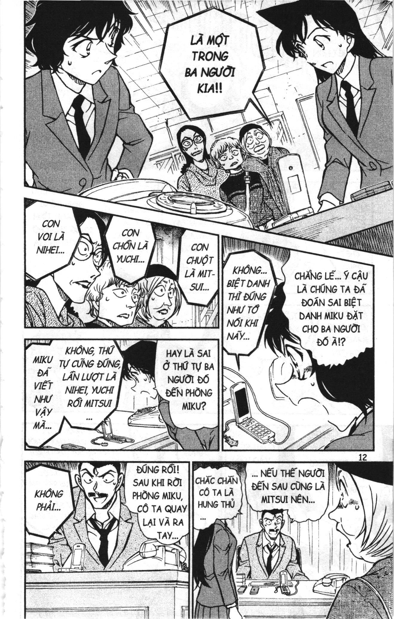 Thám tử lừng danh Conan Loạt truyện tranh: Chapter 785