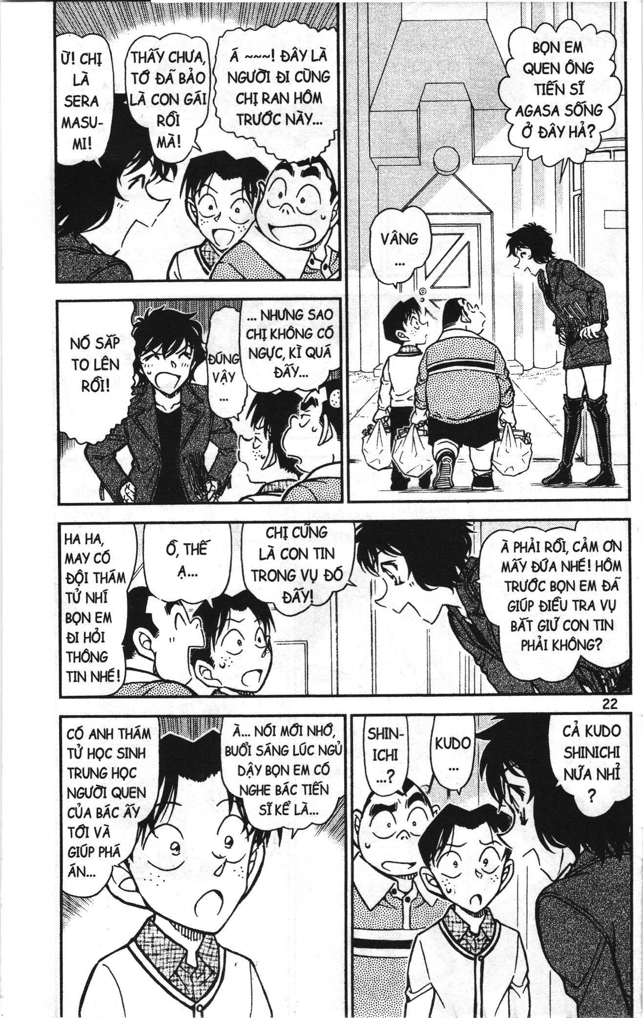 Thám tử lừng danh Conan Loạt truyện tranh: Chapter 786
