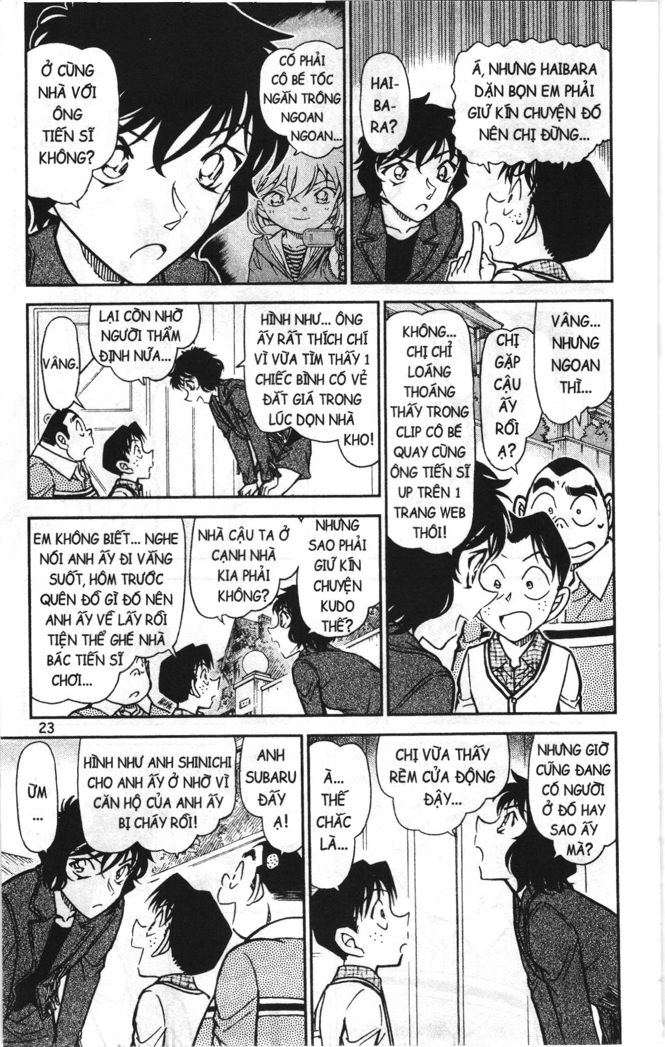 Thám tử lừng danh Conan Loạt truyện tranh: Chapter 786