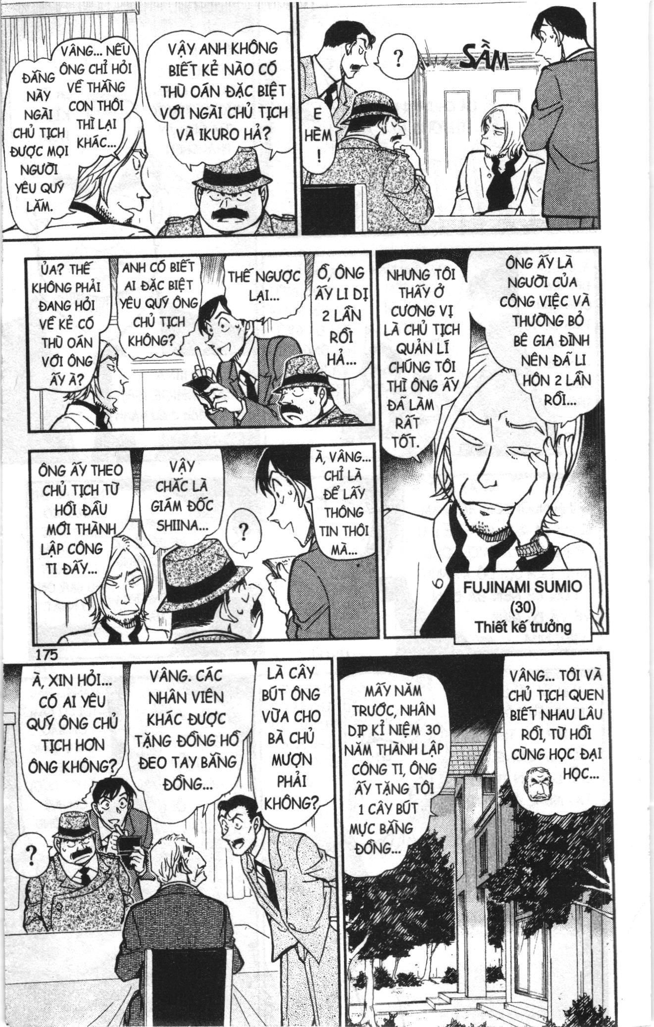 Thám tử lừng danh Conan Loạt truyện tranh: Chapter 795