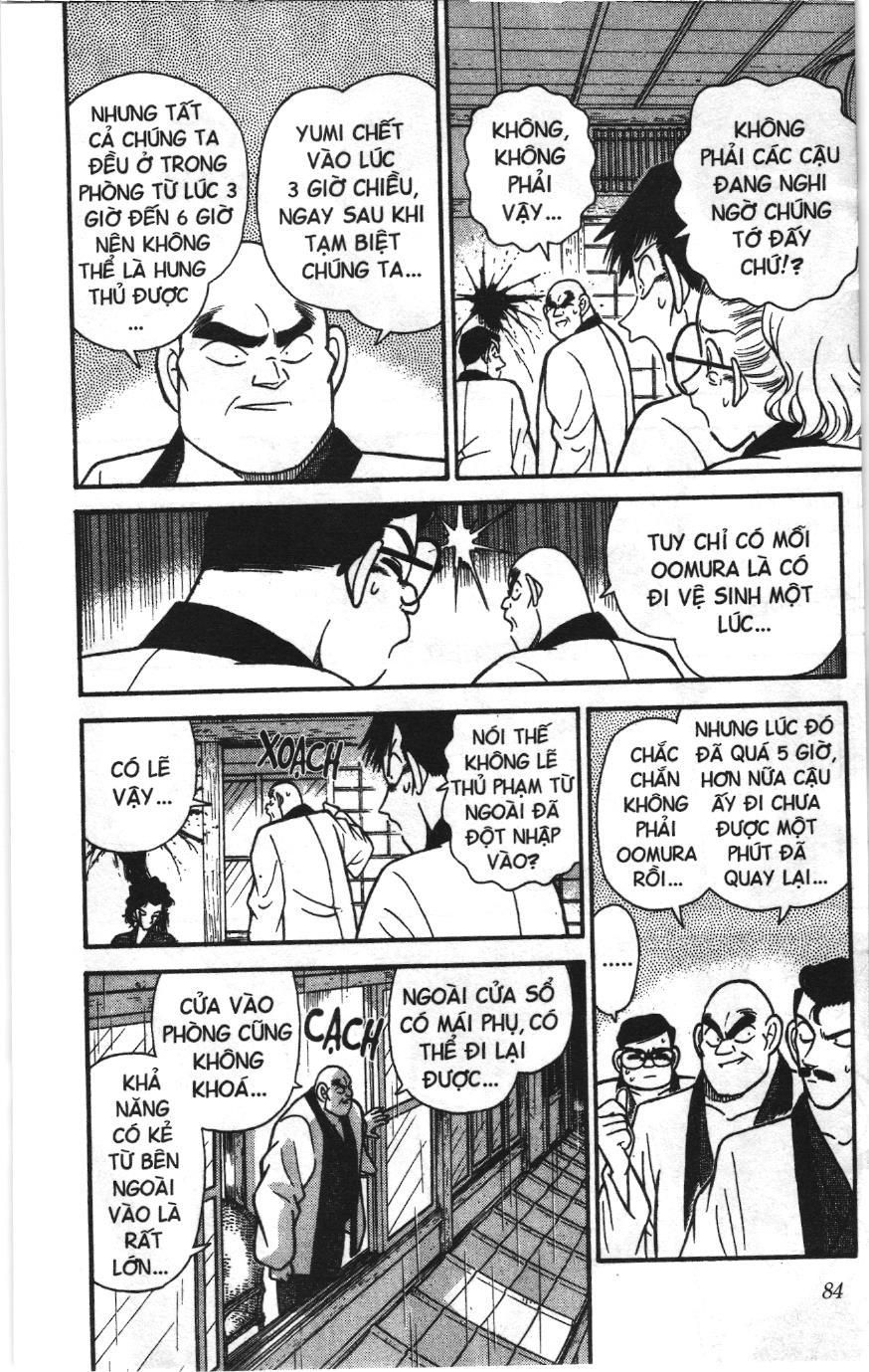 Thám tử lừng danh Conan Loạt truyện tranh: Chapter 83