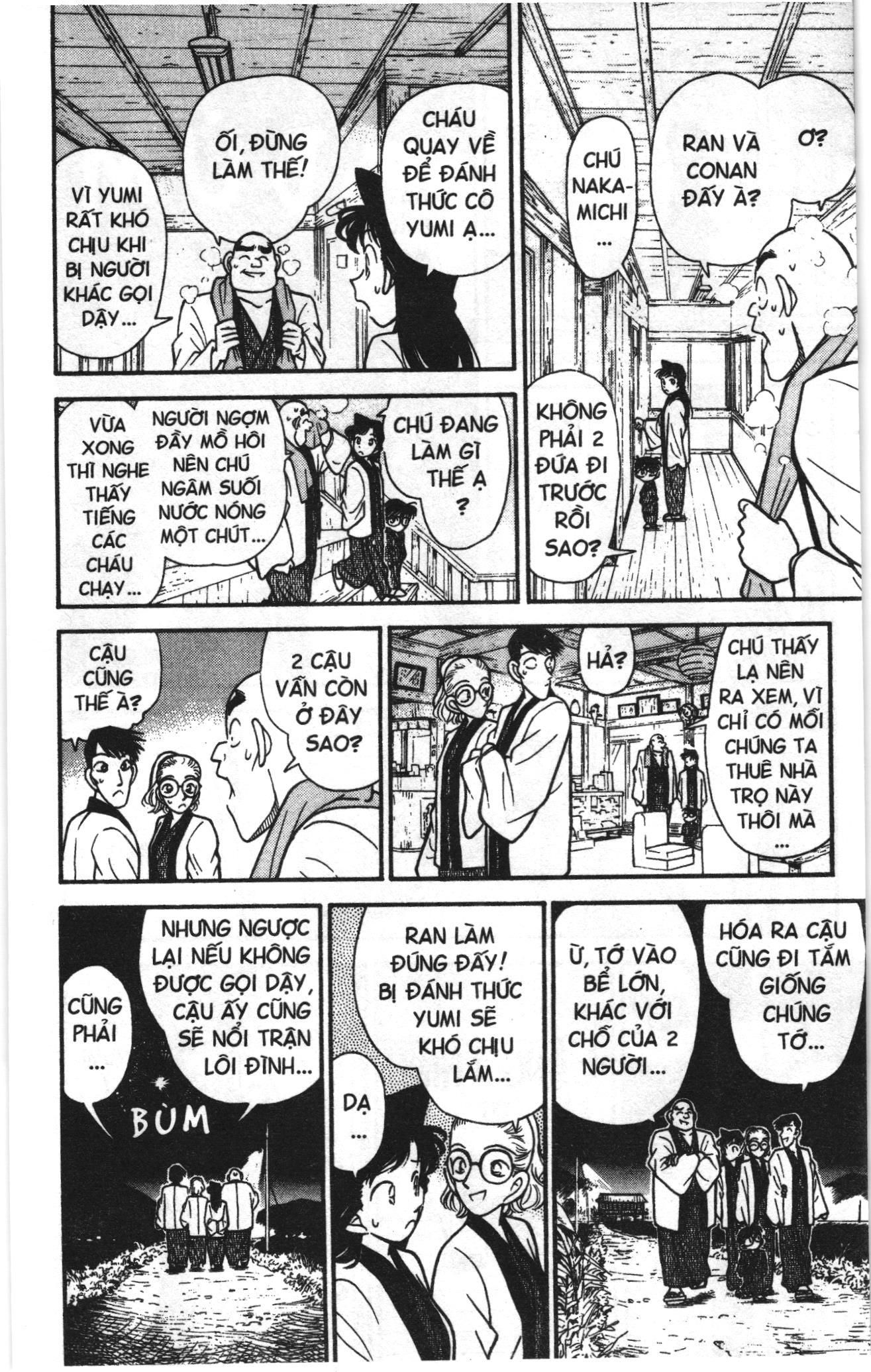 Thám tử lừng danh Conan Loạt truyện tranh: Chapter 92