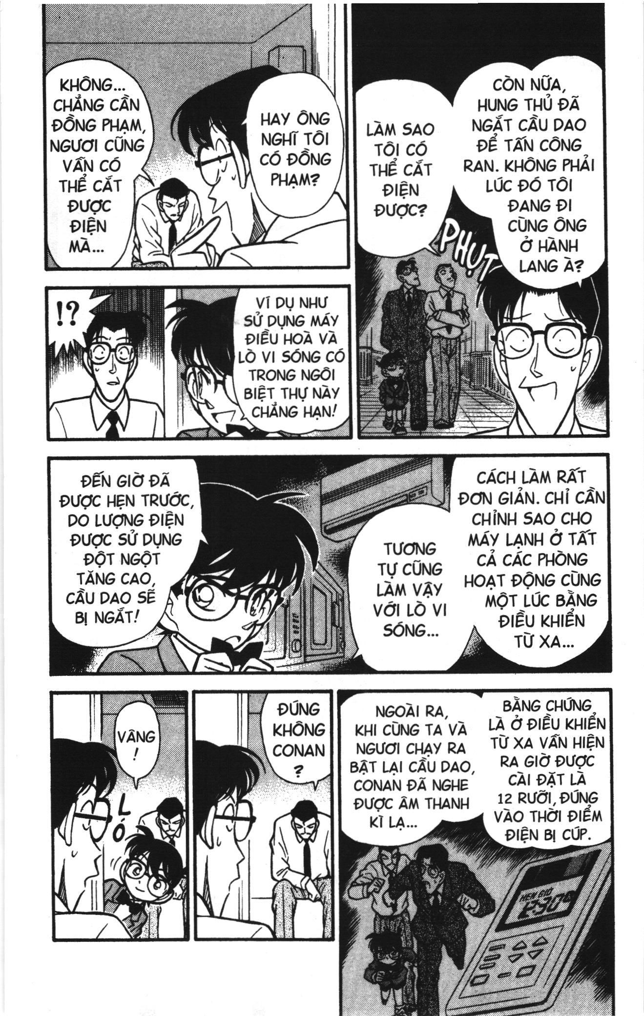 Thám tử lừng danh Conan Loạt truyện tranh: Chapter 99