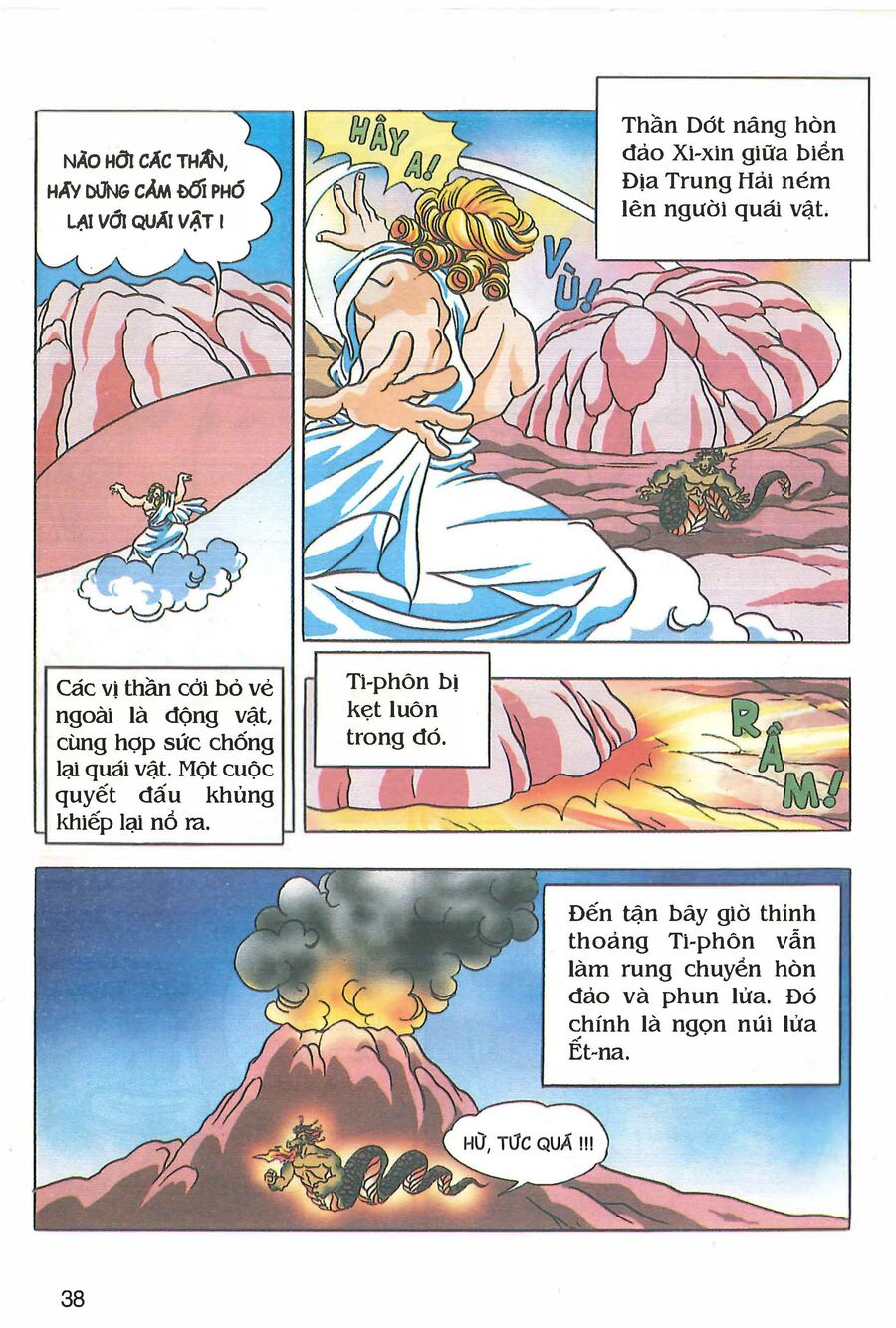 Thần Thoại Hy Lạp Phiên Bản Truyện Tranh Màu: Chapter 2