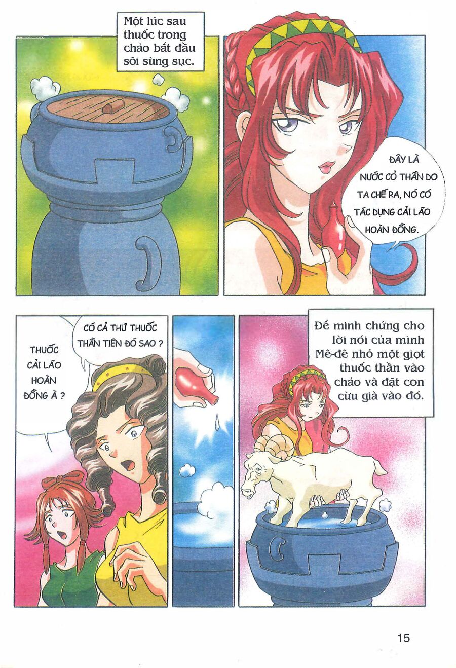 Thần Thoại Hy Lạp Phiên Bản Truyện Tranh Màu: Chapter 5