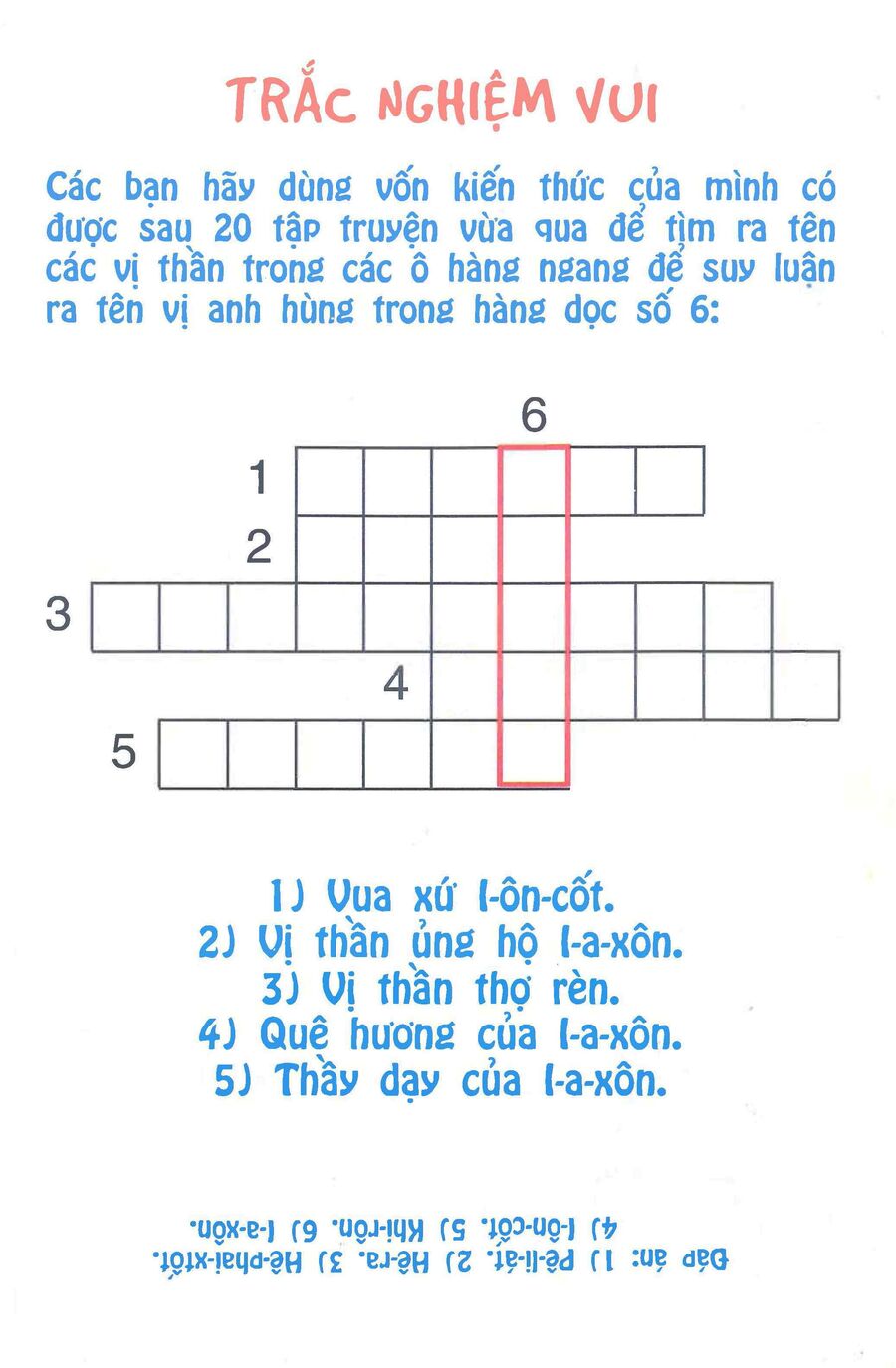 Thần Thoại Hy Lạp Phiên Bản Truyện Tranh Màu: Chapter 5