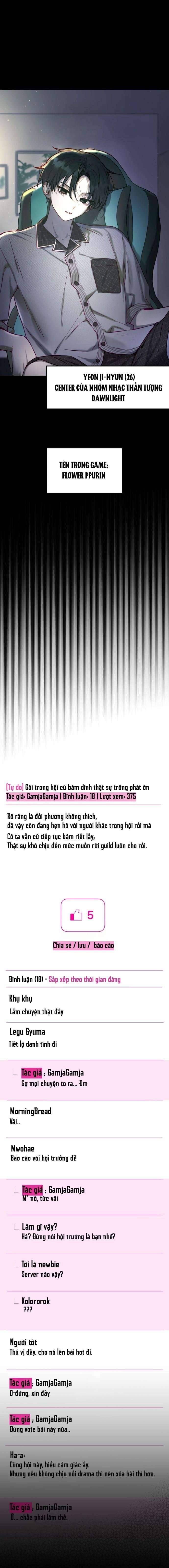 Thần Tượng Của Hội Chúng Tôi: Chapter 1