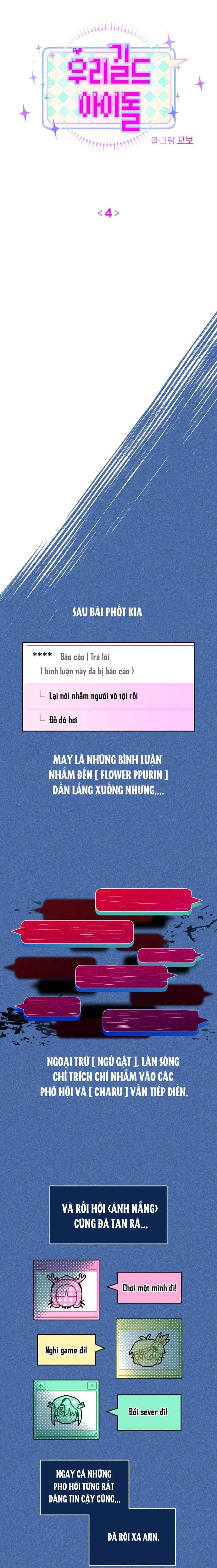 Thần Tượng Của Hội Chúng Tôi: Chapter 4