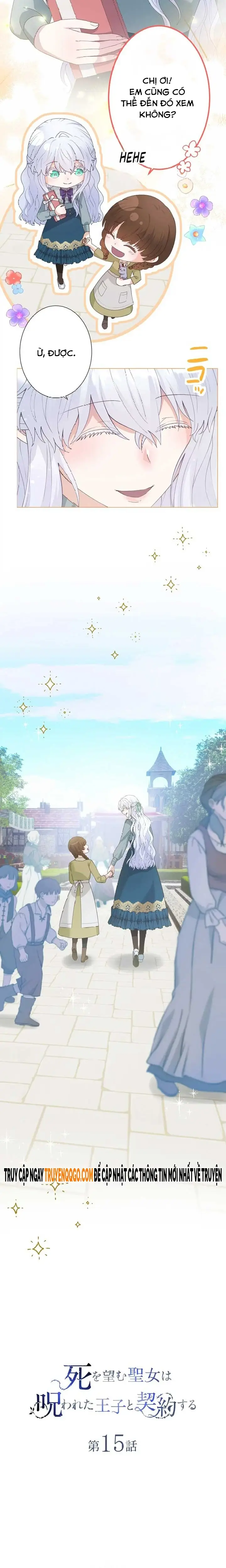 Thánh Nữ Mong Ước Cái Chết Với Hoàng Tử Bị Quyền Rủa: Chapter 15