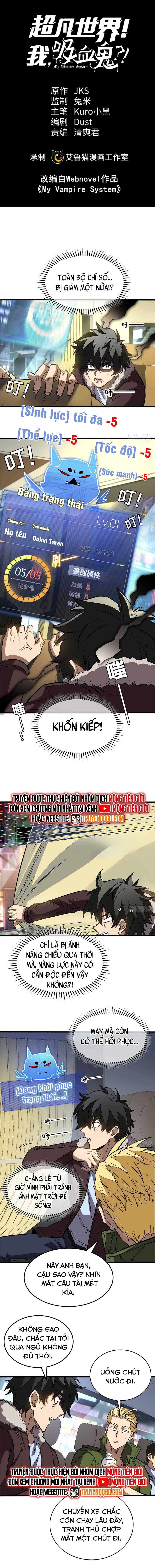 Thế Giới Siêu Phàm! Tôi Là Ma Cà Rồng !?: Chapter 3