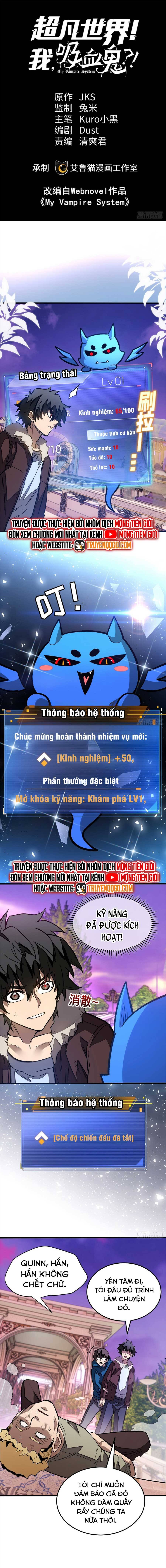Thế Giới Siêu Phàm! Tôi Là Ma Cà Rồng !?: Chapter 8