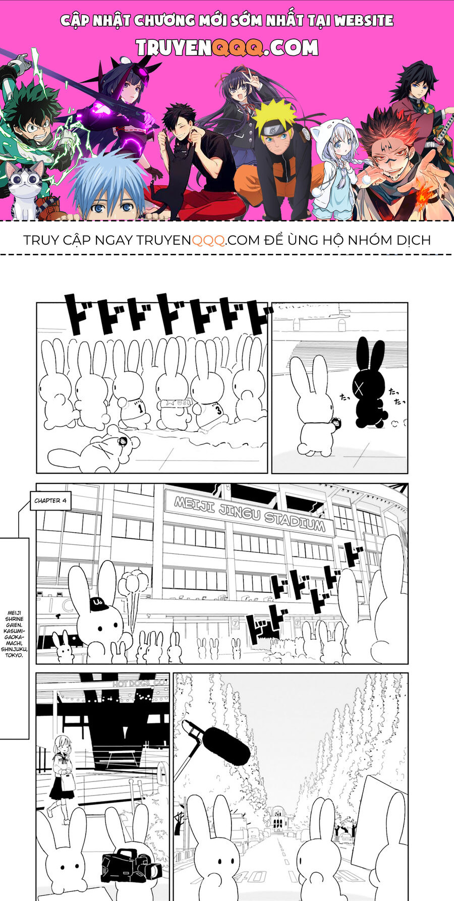 Thỏ Lang Thang Khắp Nơi: Chapter 4