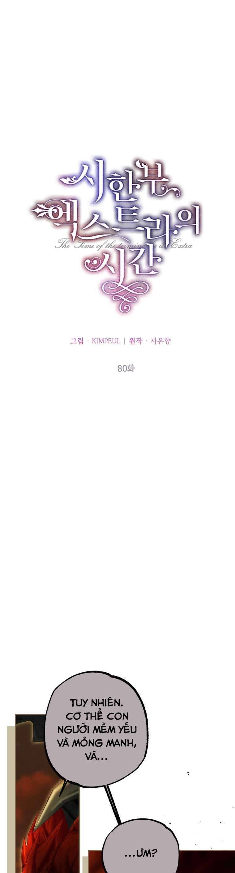 Thời Gian Của Nhân Vật Phụ Có Giới Hạn: Chapter 80
