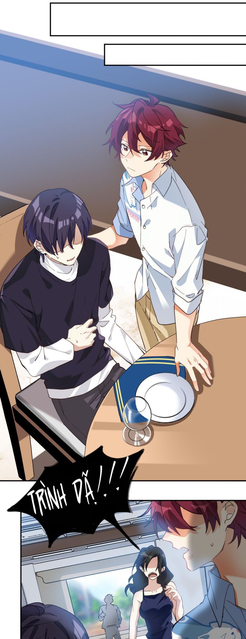 Tình Yêu Trên Mạng Của Giáo Bá Lật Xe Rồi: Chapter 12