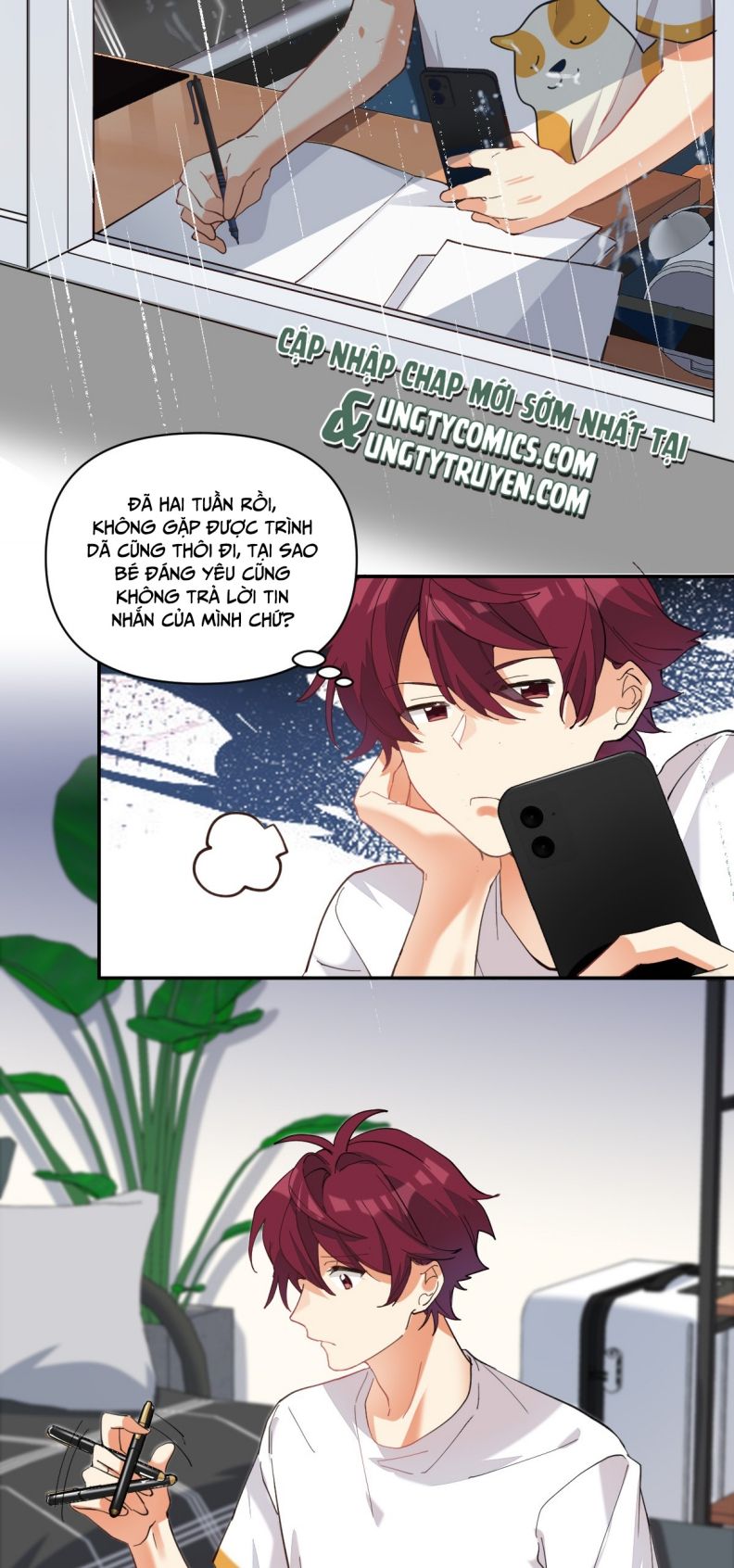 Tình Yêu Trên Mạng Của Giáo Bá Lật Xe Rồi: Chapter 13