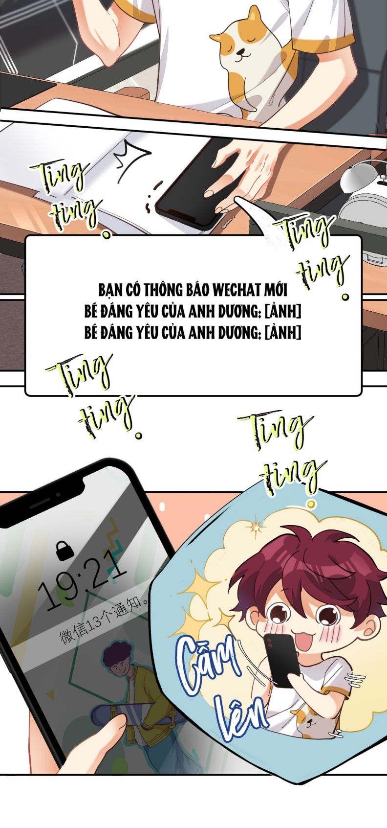 Tình Yêu Trên Mạng Của Giáo Bá Lật Xe Rồi: Chapter 13