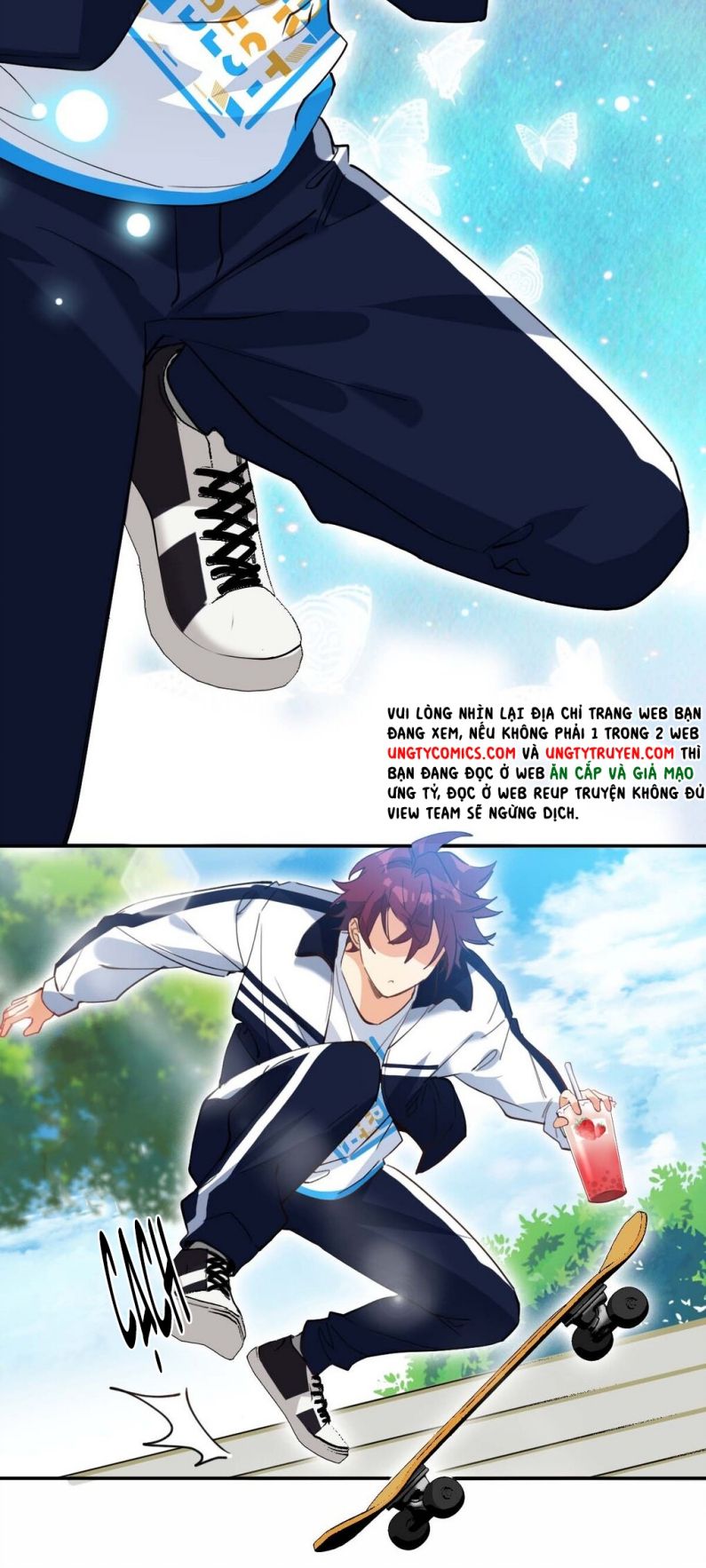 Tình Yêu Trên Mạng Của Giáo Bá Lật Xe Rồi: Chapter 17