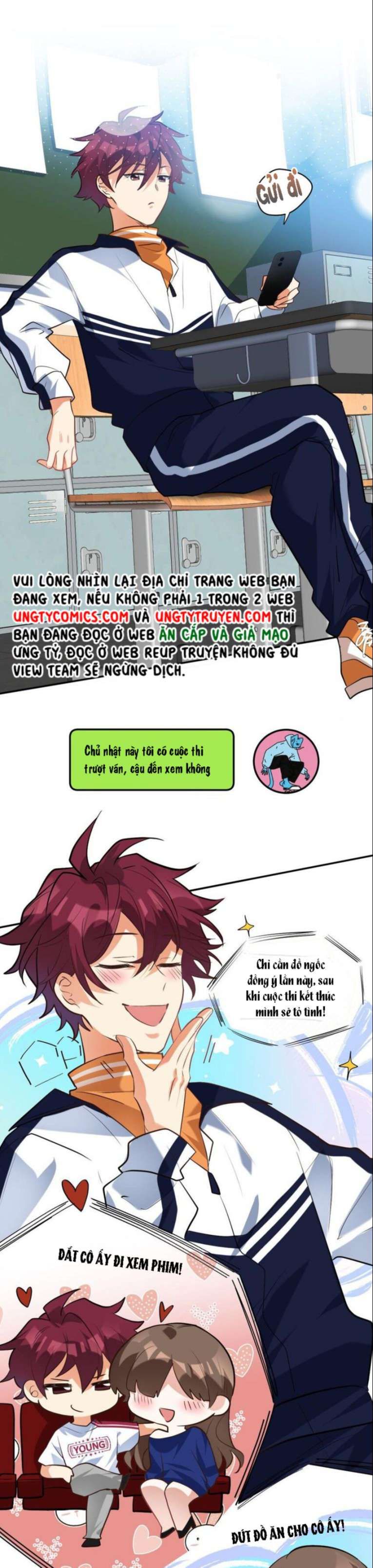 Tình Yêu Trên Mạng Của Giáo Bá Lật Xe Rồi: Chapter 28