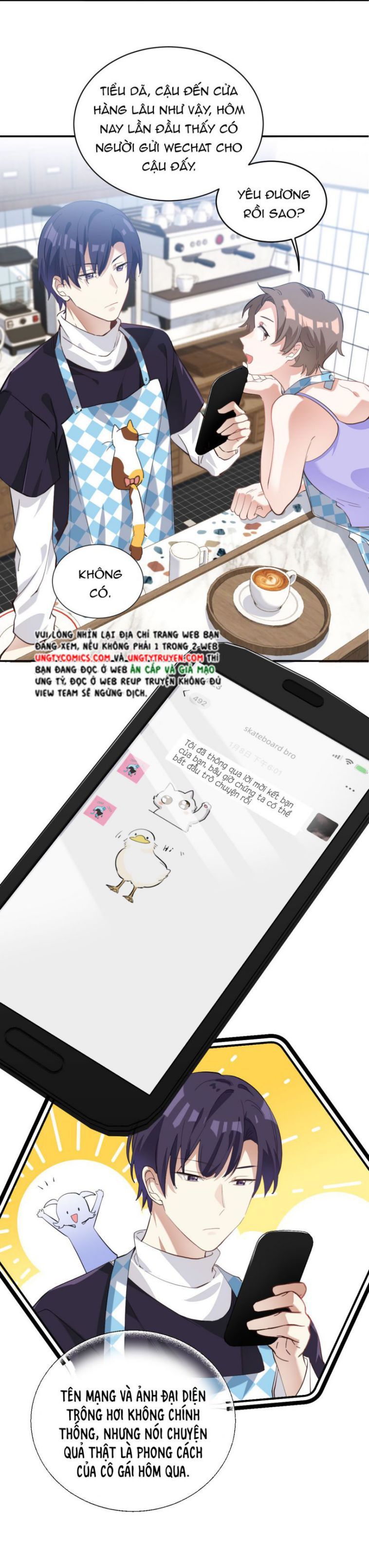 Tình Yêu Trên Mạng Của Giáo Bá Lật Xe Rồi: Chapter 3