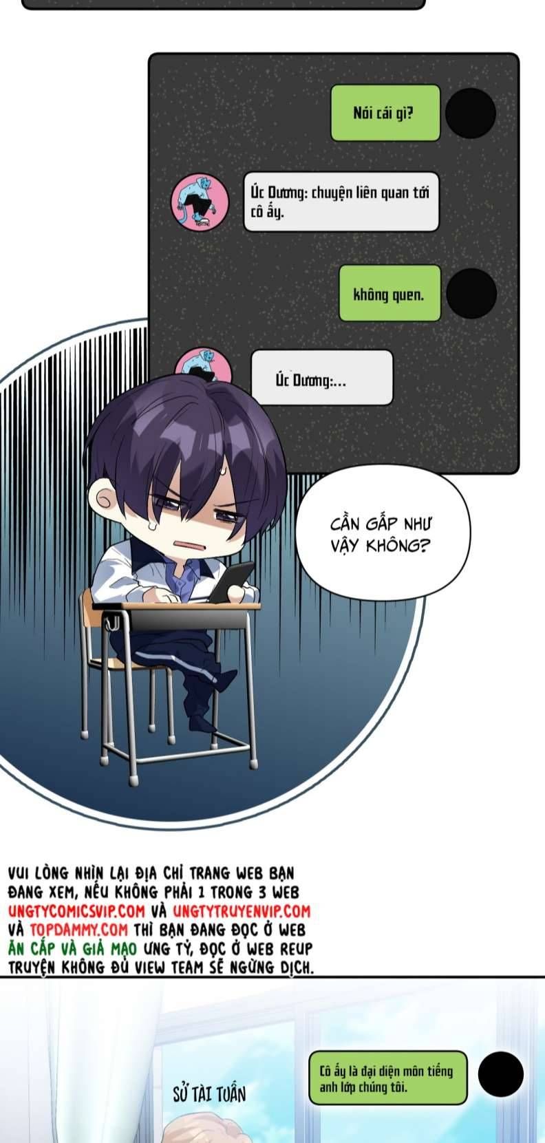 Tình Yêu Trên Mạng Của Giáo Bá Lật Xe Rồi: Chapter 35