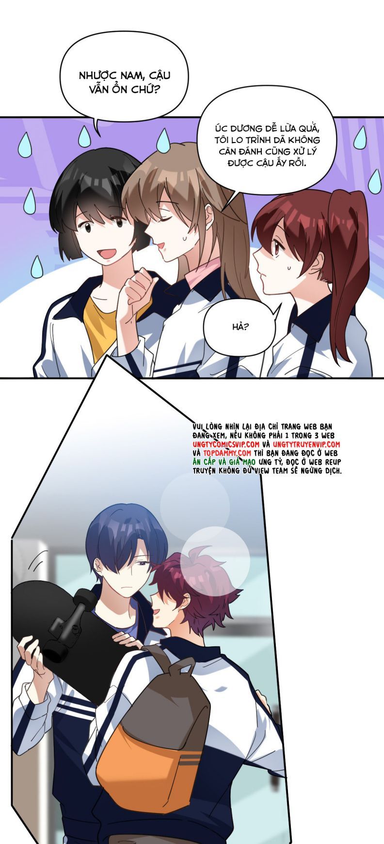 Tình Yêu Trên Mạng Của Giáo Bá Lật Xe Rồi: Chapter 37